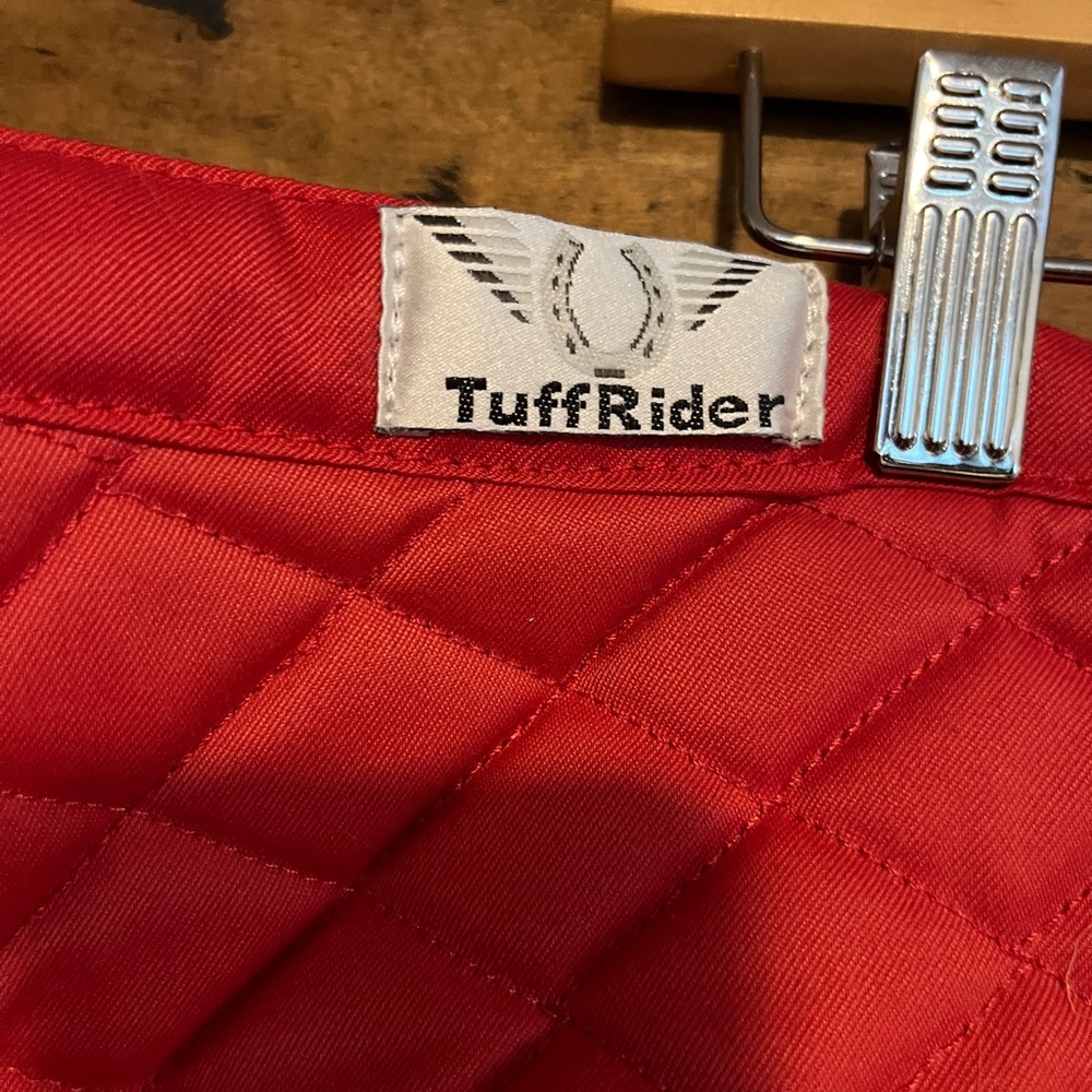 TUFF RIDER ๐ RED DRESSAGE PAD - Picture 2 of 5